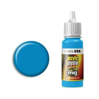 AMMO by MIG Crystal Acrylic - Crystal Light Blue