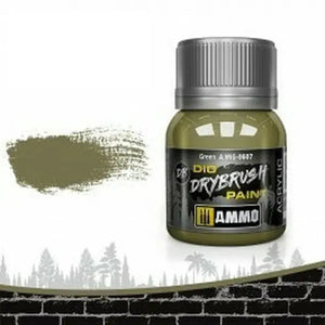 AMMO by MIG DIO Paints - DRYBRUSH Green