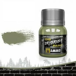 AMMO by MIG DIO Paints - DRYBRUSH Light Olive Green AMMO by Mig Jimenez