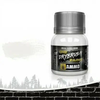 AMMO by MIG DIO Paints - DRYBRUSH White AMMO by Mig Jimenez