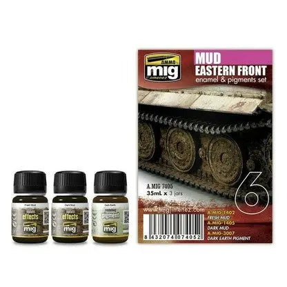 AMMO by MIG Eastern Front Mud Set AMMO by Mig Jimenez