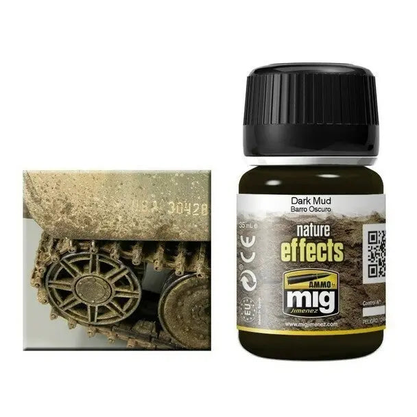 AMMO by MIG Enamel Effects Dark Mud