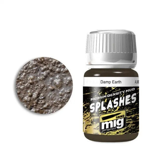 AMMO by MIG Enamel Splashes Damp Earth