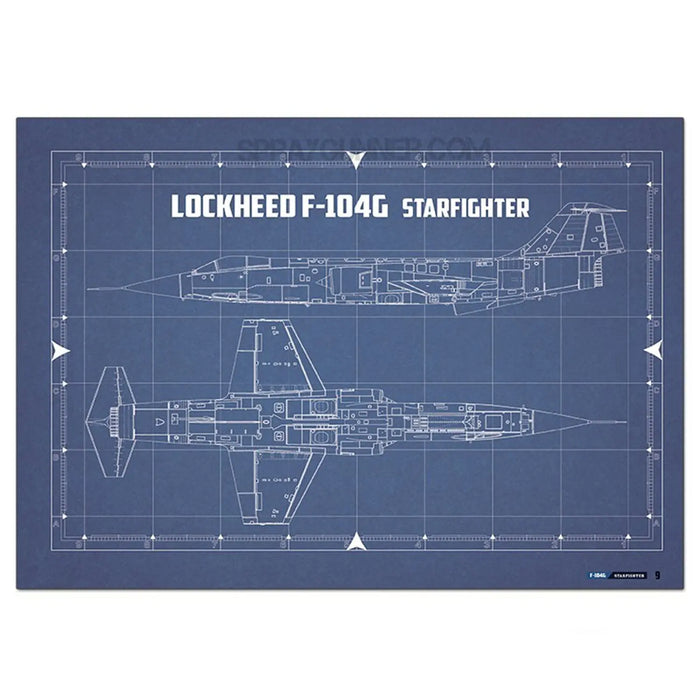 AMMO by MIG F-104G Starfighter - VISUAL MODELERS GUIDE (Multilingual)