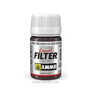 AMMO by MIG Filter Brown for Dark Green AMMO by Mig Jimenez
