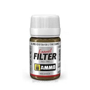 AMMO by MIG Filter Tan for 3 Tone Camo AMMO by Mig Jimenez