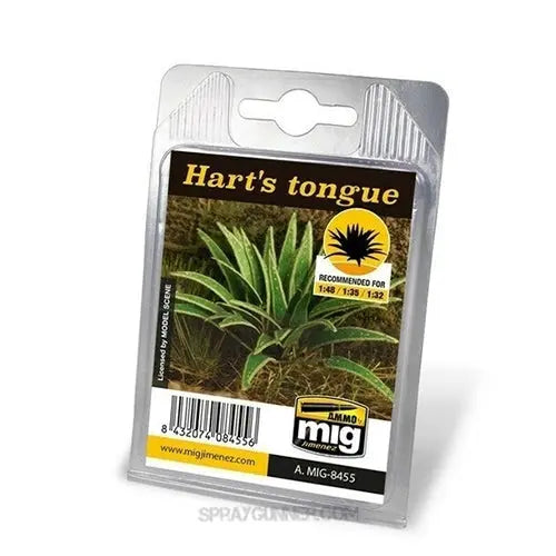 AMMO by MIG Laser Cut Vegetation - HART'S TONGUE