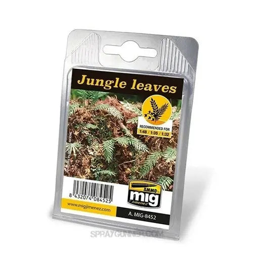 AMMO by MIG Laser Cut Vegetation - JUNGLE LEAVES