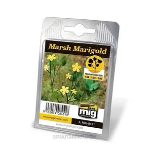 AMMO by MIG Laser Cut Vegetation - MARSH MARIGOLD AMMO by Mig Jimenez