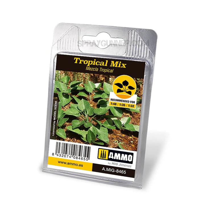 AMMO by MIG Laser Cut Vegetation - Tropical Mix