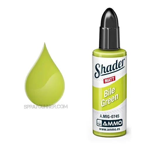 AMMO by MIG Matt Shaders: Bile Green