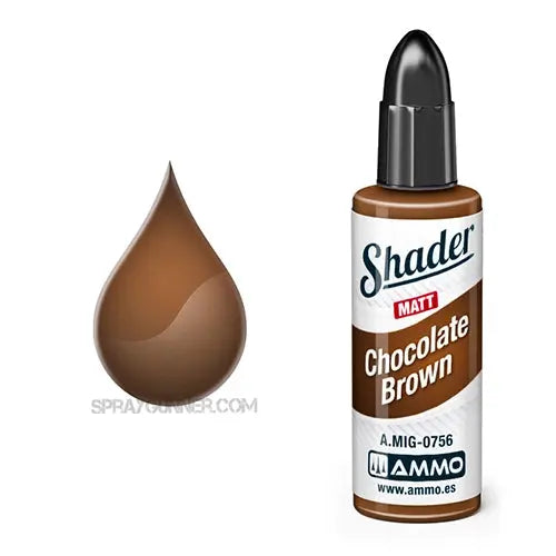 AMMO by MIG Matt Shaders: Chocolate Brown