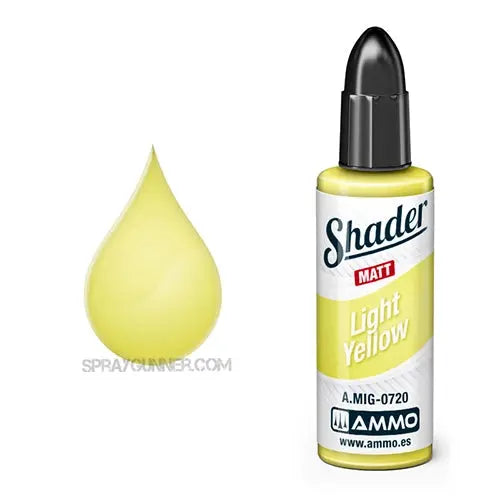 AMMO by MIG Matt Shaders: Light Yellow