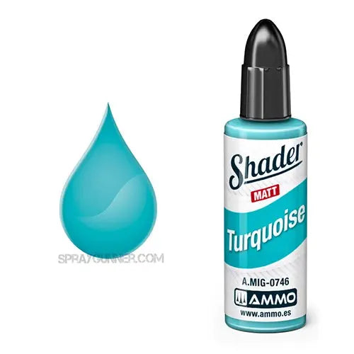 AMMO by MIG Matt Shaders: Turquoise