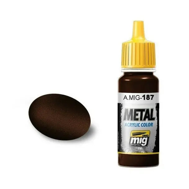 AMMO by MIG Metal Acrylic - Jet Exhaust Burnt Iron