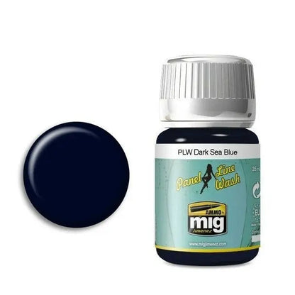 AMMO by MIG Panel Line Wash Dark Sea Blue