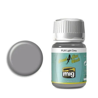 AMMO by MIG Panel Line Wash Light Grey