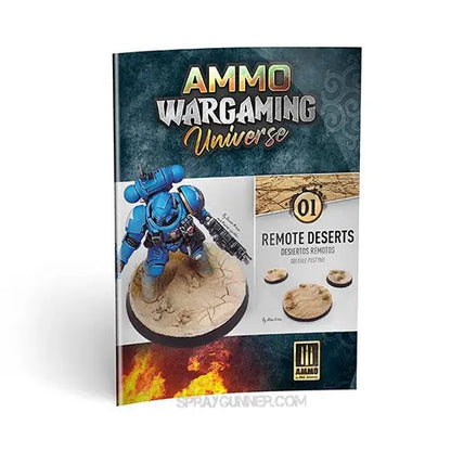 AMMO by MIG Publications AMMO WARGAMING UNIVERSE Book 01 - Remote Deserts (English, Castellano, Polski)