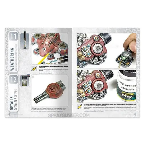 AMMO by MIG Publications AMMO WARGAMING UNIVERSE Book 03 - Weathering Combat Armour (English, Castellano, Polski)