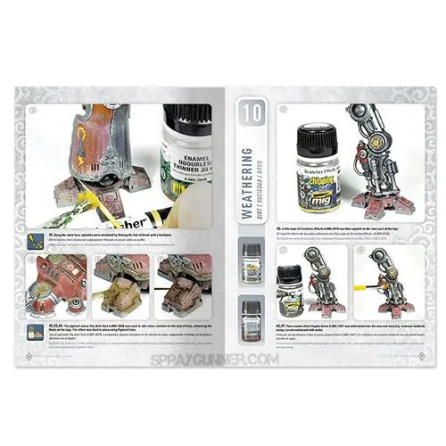 AMMO by MIG Publications AMMO WARGAMING UNIVERSE Book 03 - Weathering Combat Armour (English, Castellano, Polski)