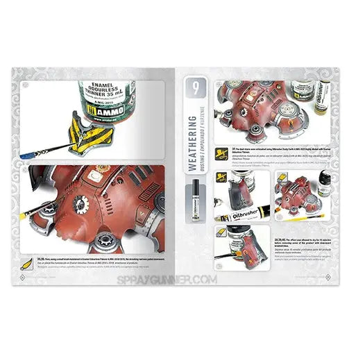 AMMO by MIG Publications AMMO WARGAMING UNIVERSE Book 03 - Weathering Combat Armour (English, Castellano, Polski)