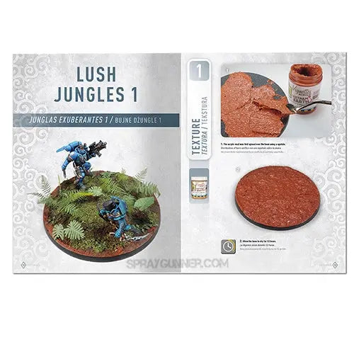 AMMO by MIG Publications AMMO WARGAMING UNIVERSE Book 07 - Lush Jungles (English, Castellano, Polski)