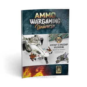 AMMO by MIG Publications AMMO WARGAMING UNIVERSE Book 08 - Aircraft and Spaceship Weathering (English, Castellano, Polski) AMMO by Mig Jimenez