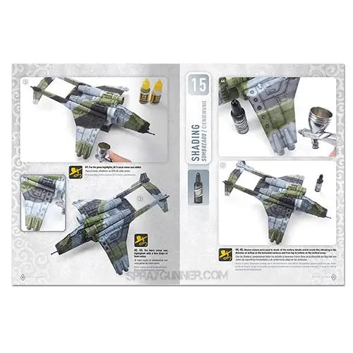 AMMO by MIG Publications AMMO WARGAMING UNIVERSE Book 08 - Aircraft and Spaceship Weathering (English, Castellano, Polski)