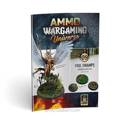 AMMO by MIG Publications AMMO WARGAMING UNIVERSE Book 09 - Foul Swamps (English, Castellano, Polski)