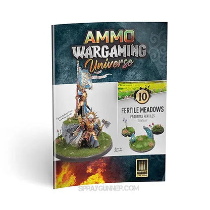 AMMO by MIG Publications AMMO WARGAMING UNIVERSE Book 10 - Fertile Meadows (English, Castellano, Polski)