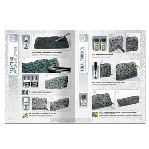 AMMO by MIG Publications AMMO WARGAMING UNIVERSE Book 11 – Create your own Rocks (Multilingual Book)