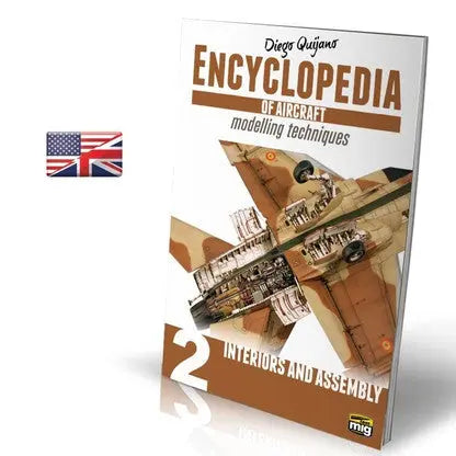 AMMO by MIG Publications - ENCYCLOPEDIA OF AIRCRAFT MODELLING TECHNIQUES VOL.2 : INTERIORS AND ASSEMBLY (ENGLISH) AMMO by Mig Jimenez