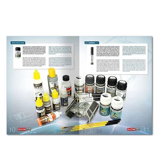AMMO by MIG Publications - SOLUTION BOOK 05 - How to Paint Imperial Galactic Fighters (English, Castellano, Français, Deutch)