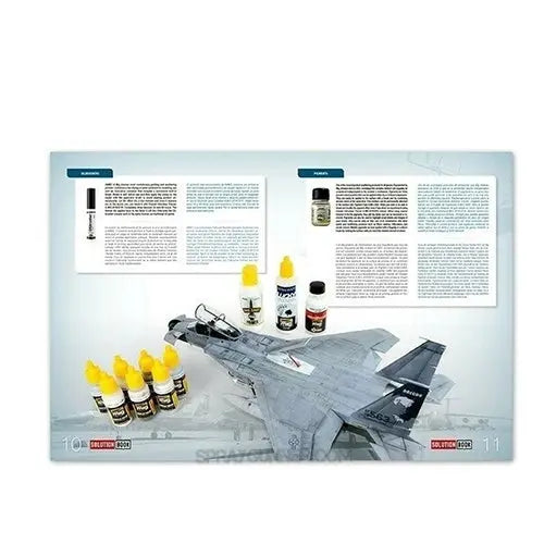 AMMO by MIG Publications - How To Paint USAF Navy Grey Fighters Solution Book (Multilingual)