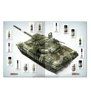 AMMO by MIG Publications - SOLUTION BOOK HOW TO PAINT MODERN RUSSIAN TANKS (Multilingual) AMMO by Mig Jimenez