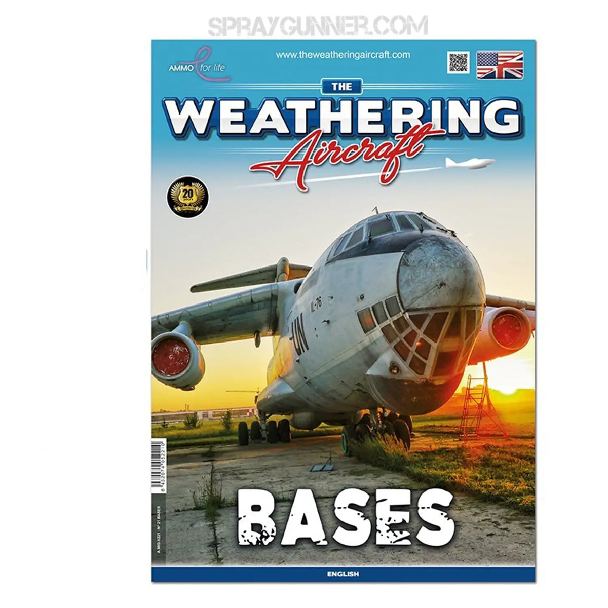 AMMO by MIG Publications THE WEATHERING AIRCRAFT 21 - Bases (English)