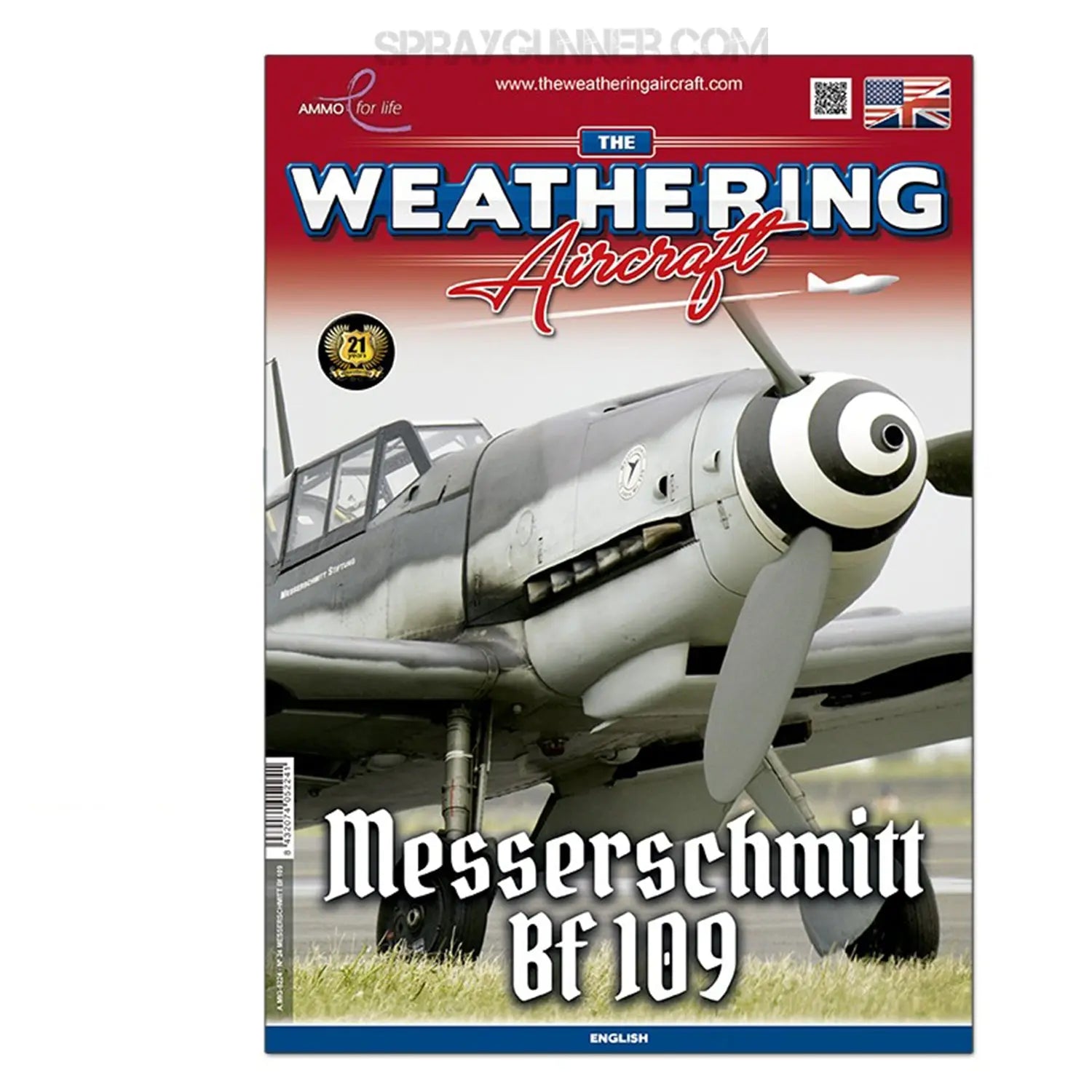 AMMO by MIG Publications TWA 24 - Messerschmitt Bf 109 (English) AMMO by Mig Jimenez