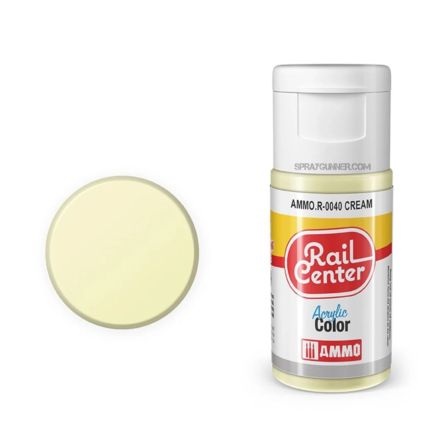 AMMO by MIG Rail Center Acrylic Color - Cream (15ml)