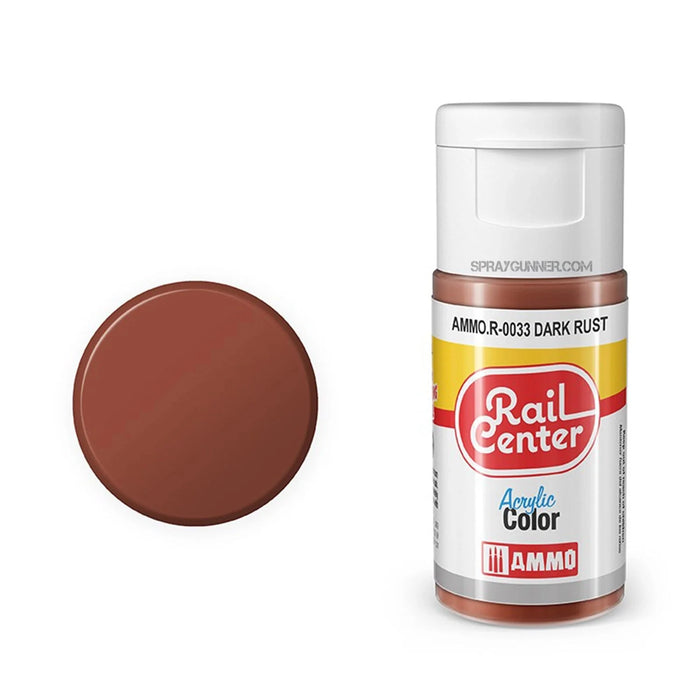 AMMO by MIG Rail Center Acrylic Color - Dark Rust (15ml)