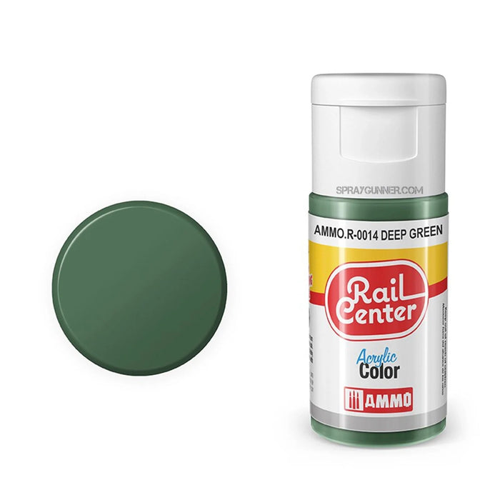 AMMO by MIG Rail Center Acrylic Color - Deep Green (15ml)