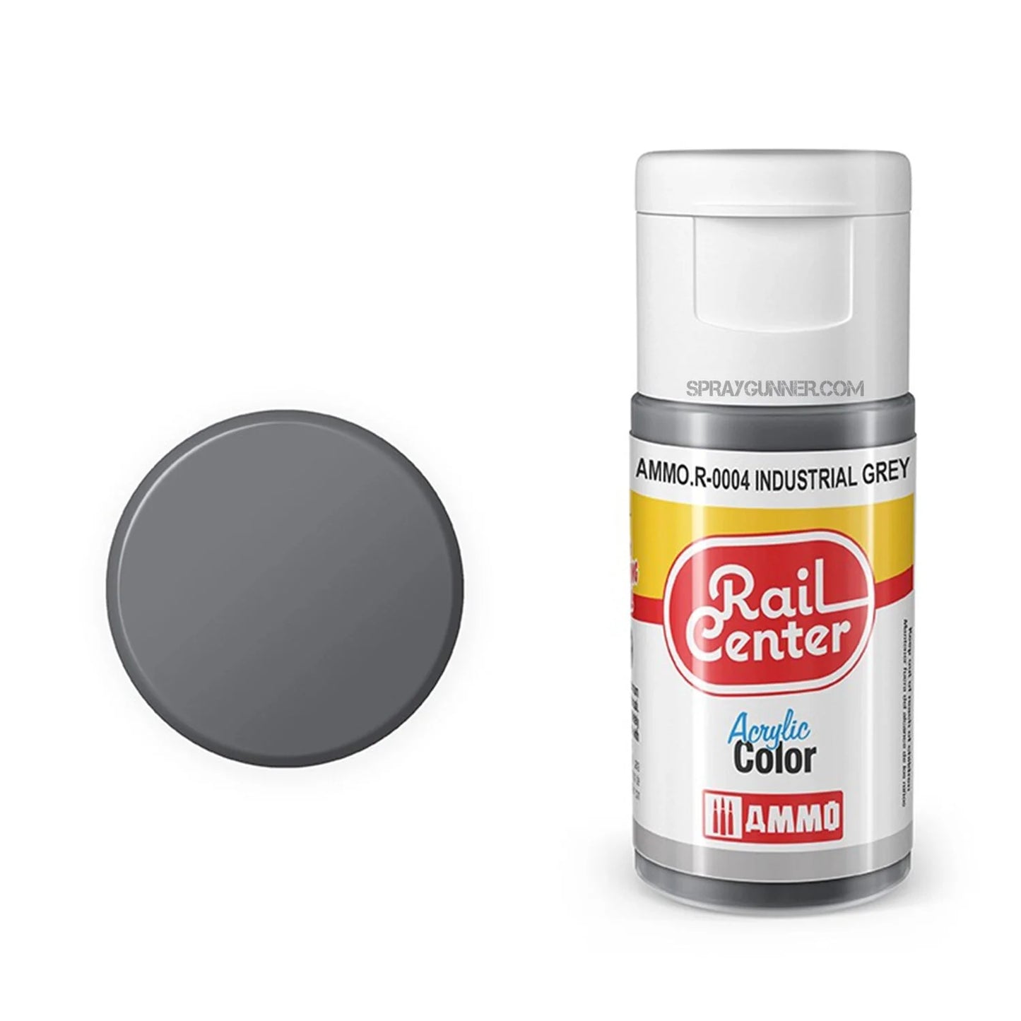 AMMO by MIG Rail Center Acrylic Color - Industrial Gray (15ml)