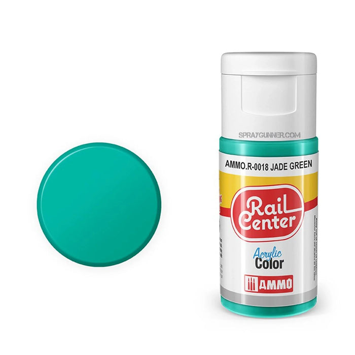 AMMO by MIG Rail Center Acrylic Color - Jade Green (15ml)