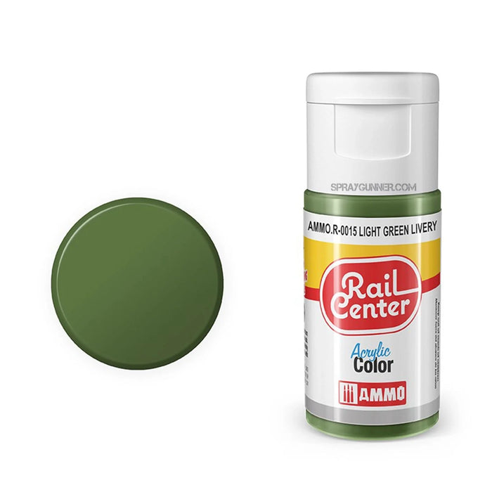 AMMO by MIG Rail Center Acrylic Color - Light Green Livery (15ml)
