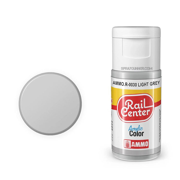 AMMO by MIG Rail Center Acrylic Color - Light Grey (15ml)