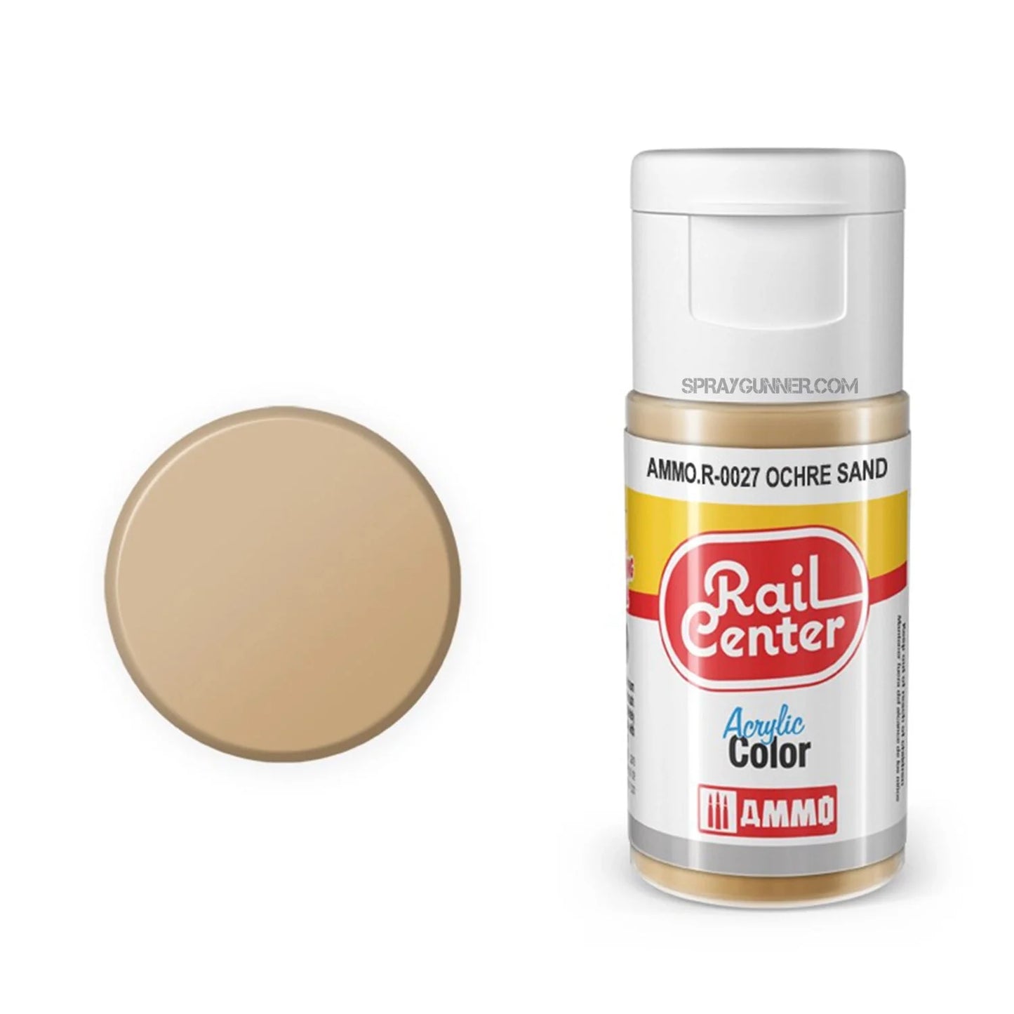 AMMO by MIG Rail Center Acrylic Color - Ochre Sand (15ml)