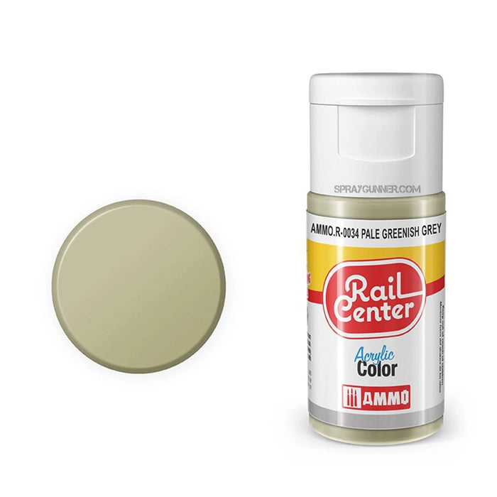 AMMO by MIG Rail Center Acrylic Color - Pale Greenish Grey (15ml)