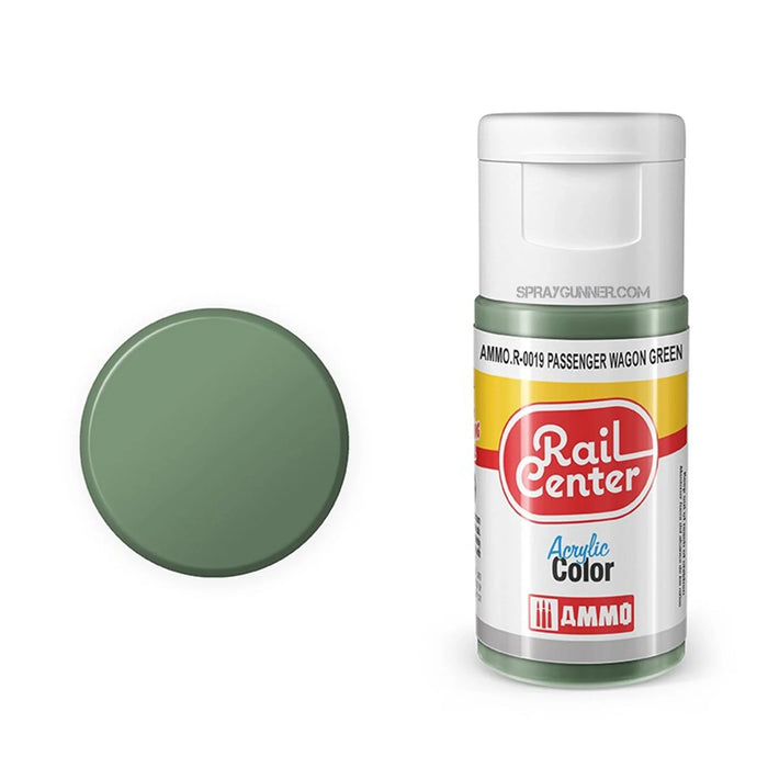 AMMO by MIG Rail Center Acrylic Color - Passenger Wagon Green (15ml)