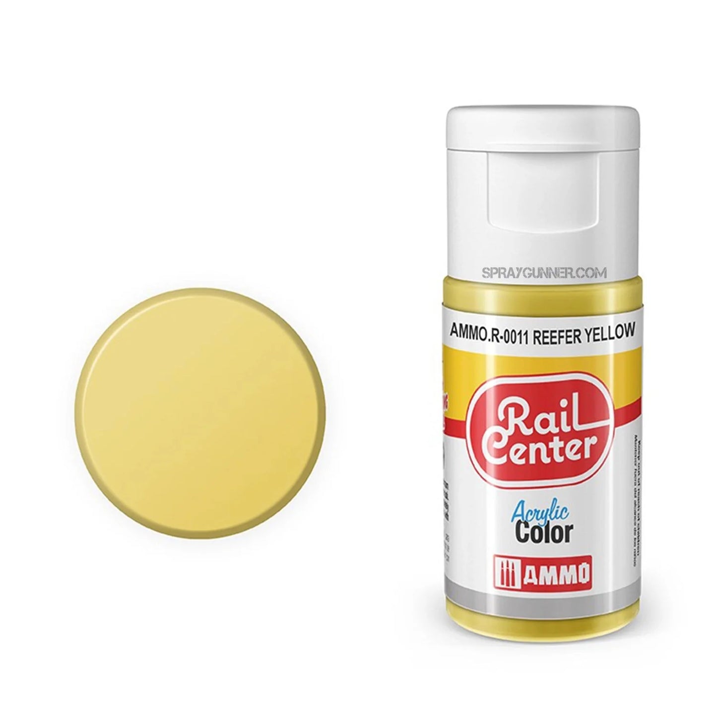 AMMO by MIG Rail Center Acrylic Color - Reefer Yellow (15ml)