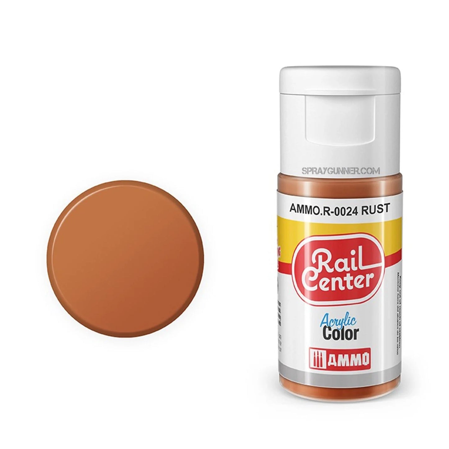 AMMO by MIG Rail Center Acrylic Color - Rust (15ml)