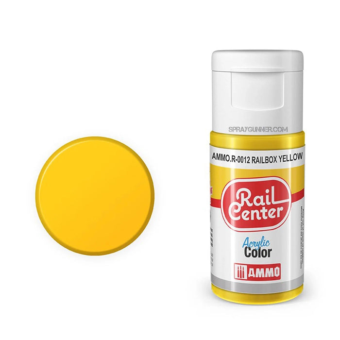 AMMO by MIG Rail Center Acrylic Color - Signal Yellow (15ml)